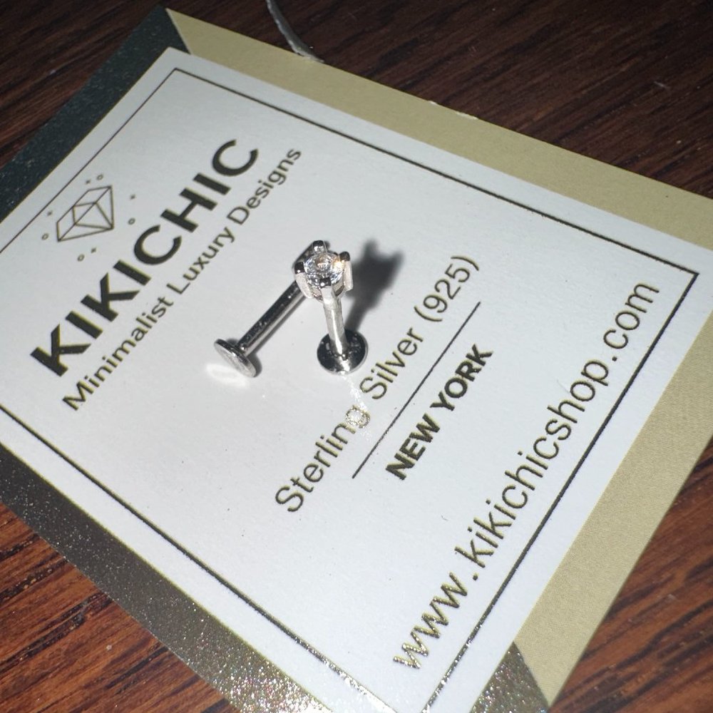 Kikichic Sterling Silver Stud Earrings